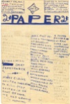 Mary McPhee's first newspaper